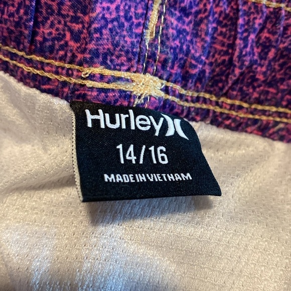 Hurley Swim/Board Trunks Size Youth Large 14/16 in EUC - Picture 8 of 9